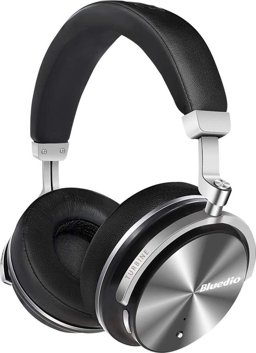 Bluedio T4S (turbine) actieve ruisonderdrukking Over-ear Swiveling draadloze Bluetooth-hoofdtelefoon met microfoon (zwart)