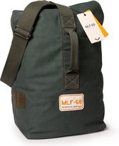 MLF68 Bag -  Reistas 45L – Reistas met verstelbare riem - Compacte weekendtas – 50x30x30 cm – ‘The Father’ Forest Khaki