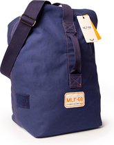 MLF68 Bag -  Reistas 45L – Reistas met verstelbare riem - Compacte weekendtas – 50x30x30 cm – ‘The Father’ Night Blue