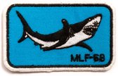 MLF-68 Patch Blue Shark