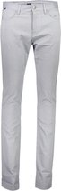 Hugo Boss  Jeans Grijs Getailleerd - Maat W36 X L32 - Heren - Lente/Zomer Collectie - Katoen;Elastaan