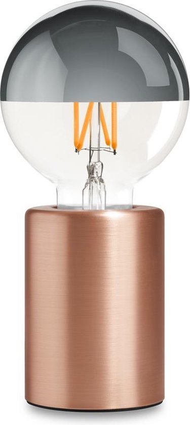 Edgar Module touch tafellamp Rose Gold inclusief led lamp - dimbaar door  aanraking | bol.com