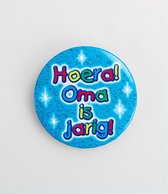 Paper Dreams Button I'm 78 Staal 5,5 Cm Groen/geel/blauw/rood