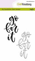 Clearstamps A6 Handlettering - Go for it