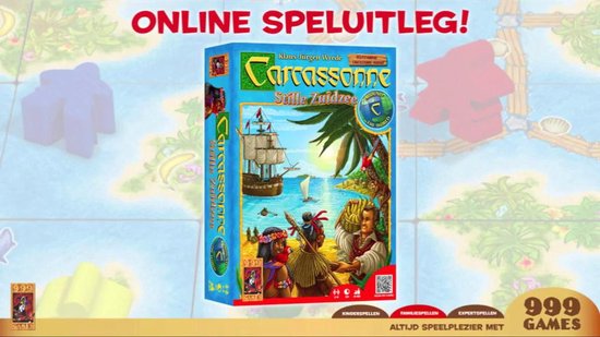 converteerbaar Meyella Hou op Carcassonne: Stille Zuidzee Bordspel | Games | bol.com
