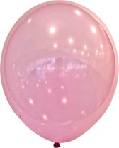 Amscan Ballonen 13 Cm Latex Metallic Babyroze 100 Stuks