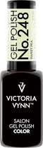 Gellak Victoria Vynn™ Gel Nagellak - Salon Gel Polish Color 248 - 8 ml. - Sweat Pea