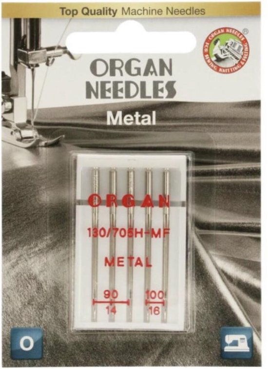 Organ Needles metal, metallic draad naalden - Bol