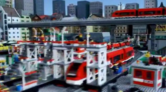 Le train de passagers LEGO City - 7938 | bol.com