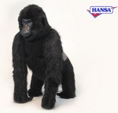 Zilverrug gorilla staand 3490 lxbxh = 75x50x98cm