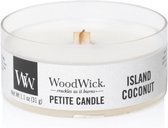 Woodwick Island Coconut kaars petite