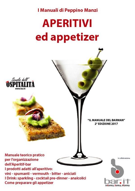 I Manuali di Peppino Manzi 4 - Aperitivi ed appetizer - cover