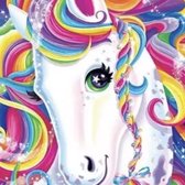 Diamond Painting Unicorns - 20x25CM - Volledige Bedekking - Ronde Steentjes - Kinderen - Eenhoorn - Starterspakket - Kinderen