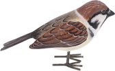 Huismus - houten figuur op pootjes - decoratief