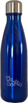 350 ML Bottle Blue - Blauw- We Bottle - WaterFles