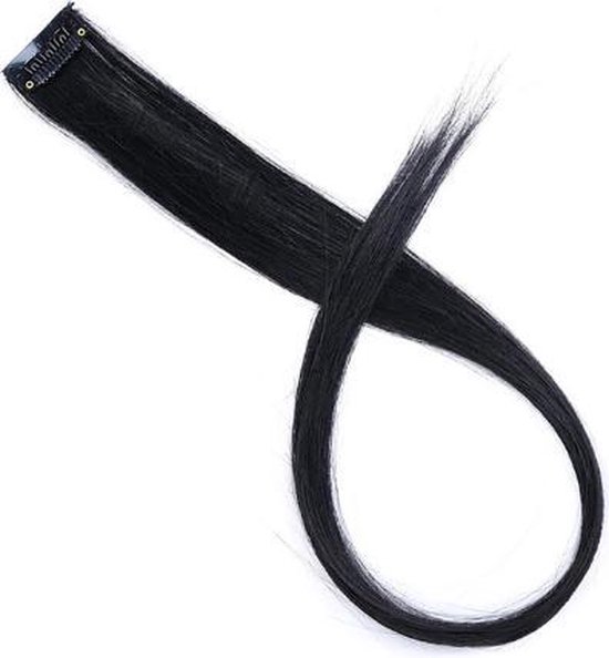 Hairextension Zwart - Clip In Haar