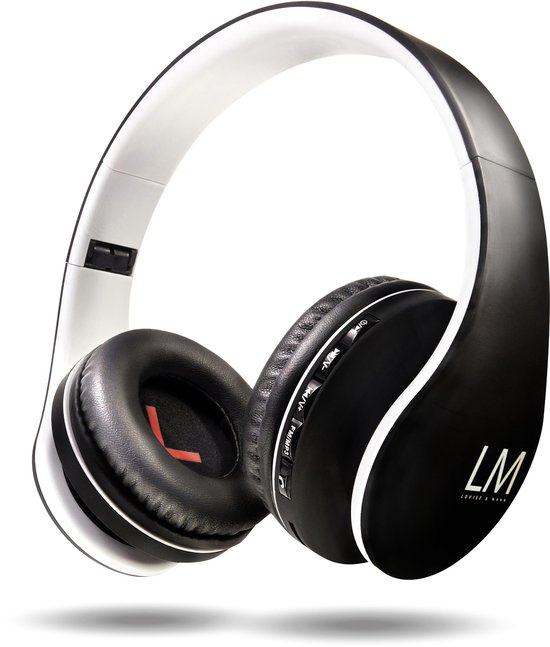 Louise&Mann L11 sans fil Sur- Ear Pliable - Bluetooth - Avec microphone  Zwart/ Grijs | bol.