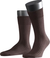 FALKE Bristol Pure HerenSok 14415 - Bruin 5930 brown Heren - 39-40