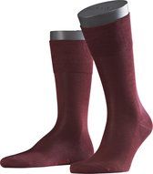 FALKE No. 9 Pure Fil d Ecosse herensokken - rood (barolo) - Maat: 39-40