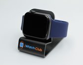 iWatchClub - Midnight Blue Siliconen Sportbandje - Geschikt voor Apple Watch Series 1/2/3/4/5/6/SE - 38/40MM - Small/Medium