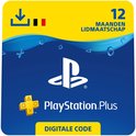 PlayStation Plus 12 maanden - PSN Playstation Network Kaart - BE