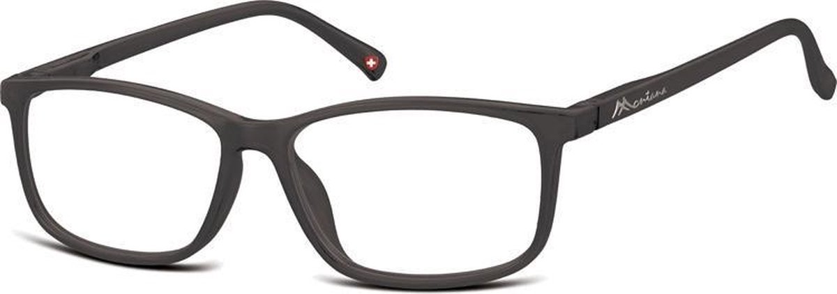 Montana Eyewear MR62H Leesbril +1.00 - Mat zwart