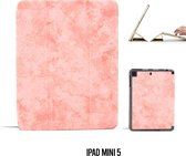 Apple iPad Mini 5 Roze - Smart Case - Book Case Tablethoes