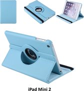 Apple iPad Mini 2-3 Blauw 360 graden draaibare hoesje - Book Case Tablethoes