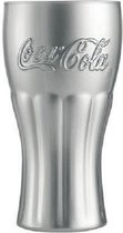 Luminarc Coca Cola Mirror - Glazen - Zilver -37cl - (set van 6) En Yourkitchen E-kookboek - Heerlijke Smulrecepten
