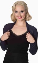 Dancing Days Bolero -S- FOLDED Blauw