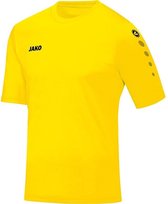 Jako - Shirt Team S/S - Geel Sport Shirt - M - Geel