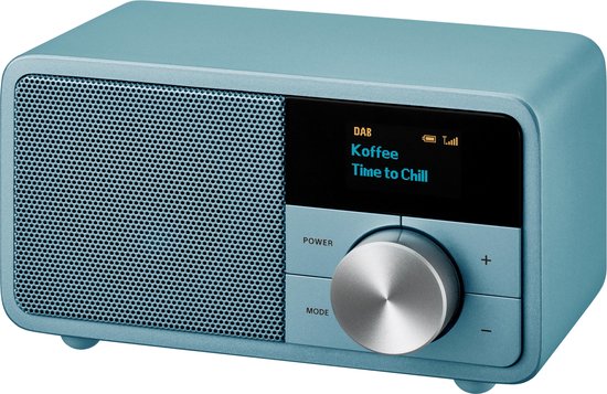 Sangean DDR-7 Tafelradio met DAB+ en FM - Sleep Timer en Bluetooth functie  - Blauw | bol.com