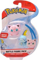 Pokemon: Battle Figure Pack - Sobble vs. Jigglypuff