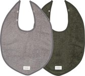 Koeka Slab Dijon Organic 2 pack - thyme/steel grey