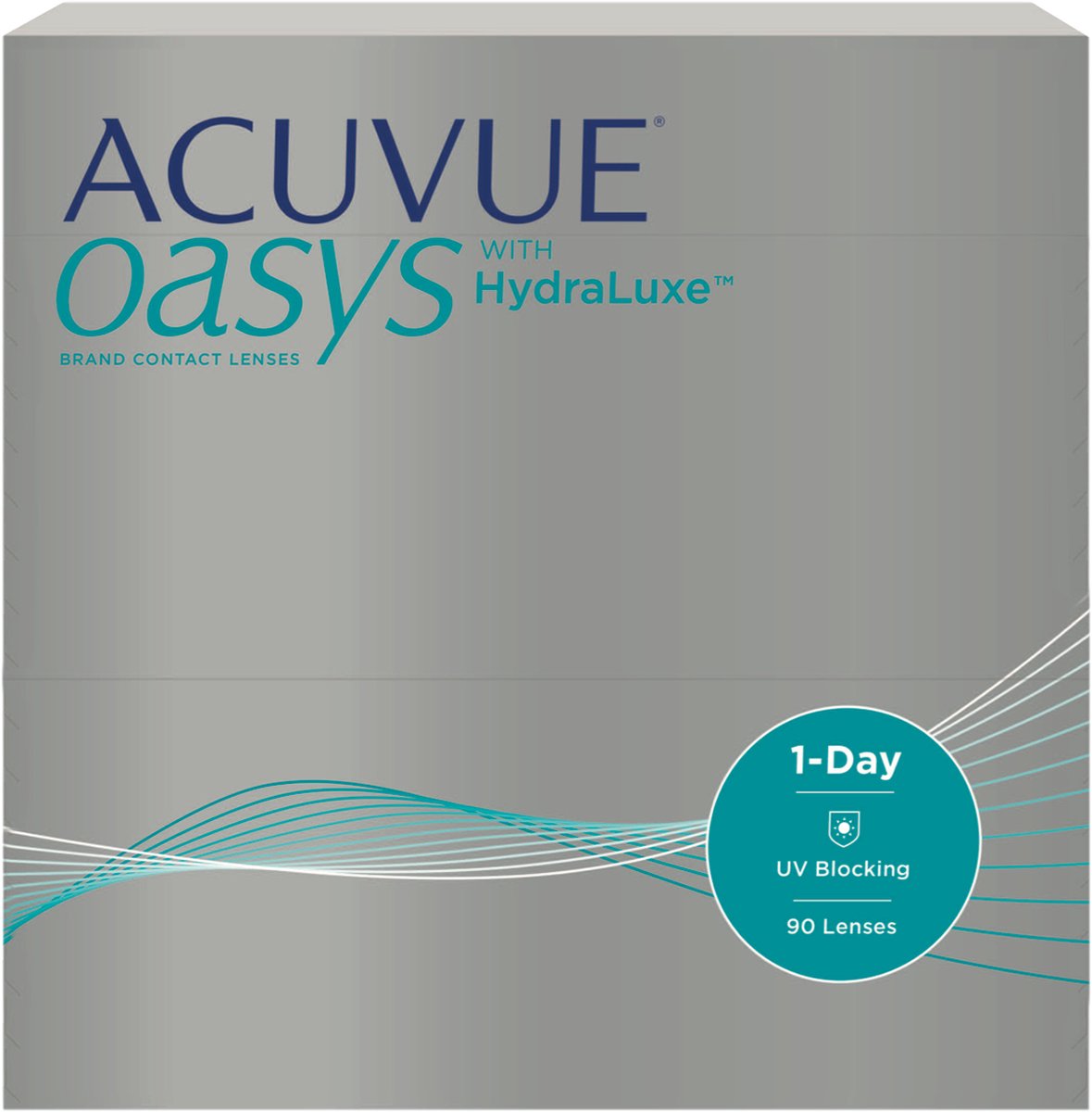 +3.75 - ACUVUE® OASYS 1-Day WITH HYDRALUXE - 90 pack - Daglenzen - BC 9.00 - Contactlenzen