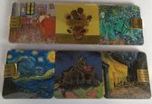 Onderzetters set van 6, Vincent van Gogh