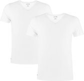 Lacoste Heren 2-pack T-shirt - White - Maat XS