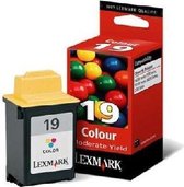 Cartouche d'impression couleur à usage modéré Lexmark # 19 / 15M2619E