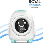 Royal Dreams Robo de Slaaptrainer Kinderen - Met Nachtlamp Functie en Slaaptimer - Multifunctionele Wekker - Nachtlampje met Muziek - Wekker met Slaaptimers - Kinderwekker met USB
