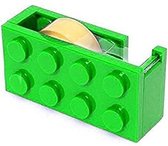 Lego bouwsteen plakband houder geel