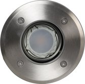 Luxform Tuinverlichting York 1,2 X 1,53 Cm Aluminium/rvs Zilver
