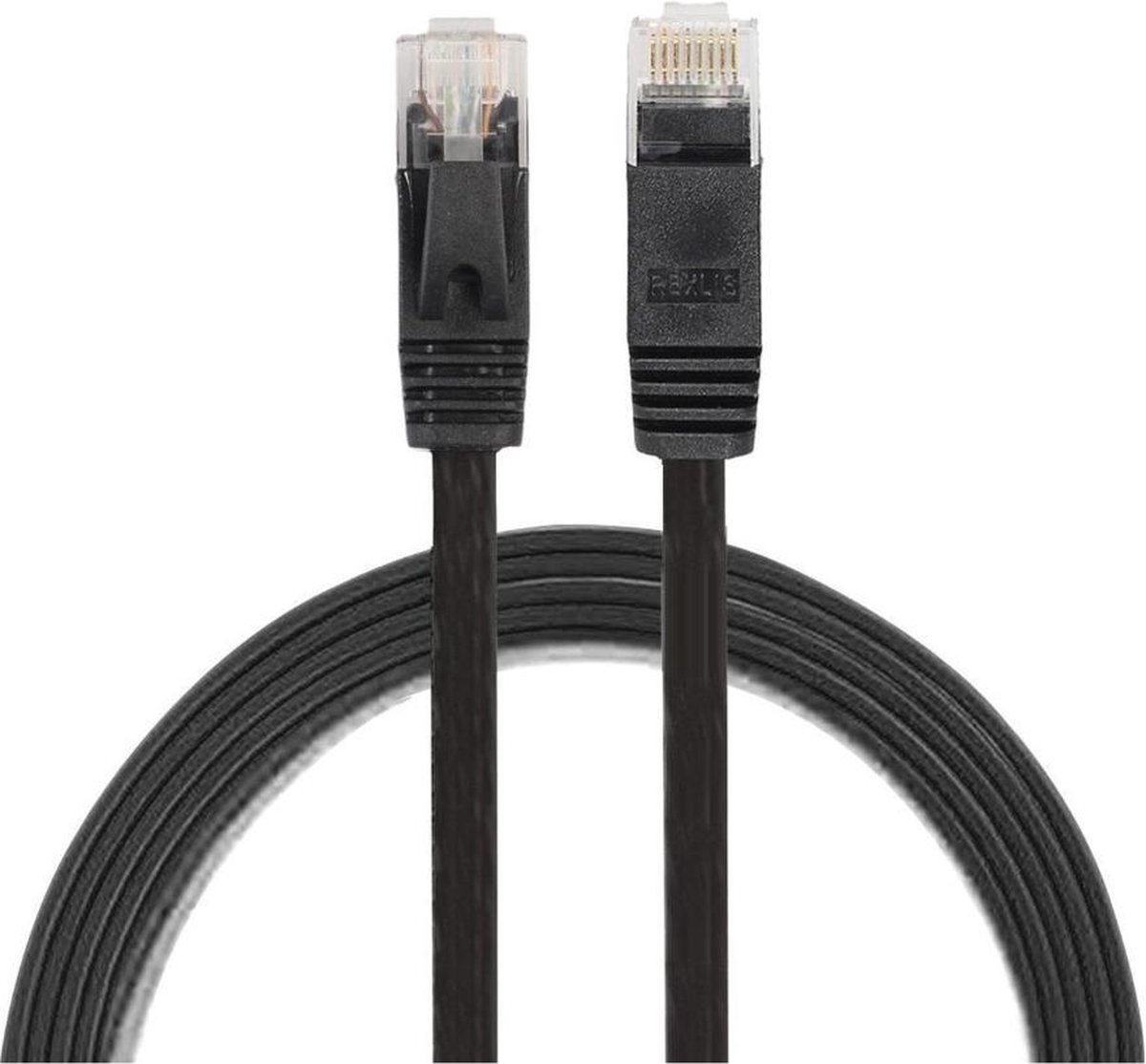 Câble 1 mètre Zwart Câble CAT6 Câble RJ45 UTP