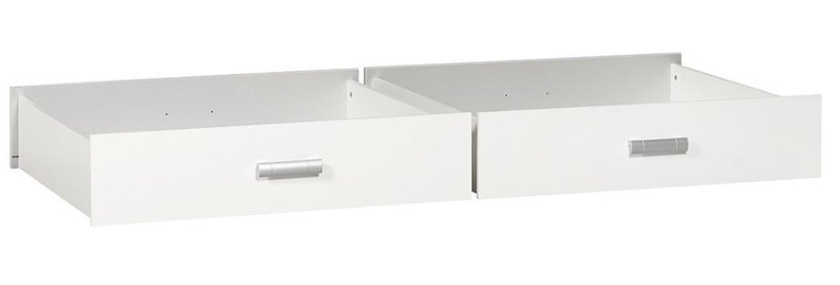Bed met opbergruimte | 140x200 | Wit | Inclusief witte lades | 4 stuks 60cm diep — cadeau in Cadeau-ideeën - foto 4