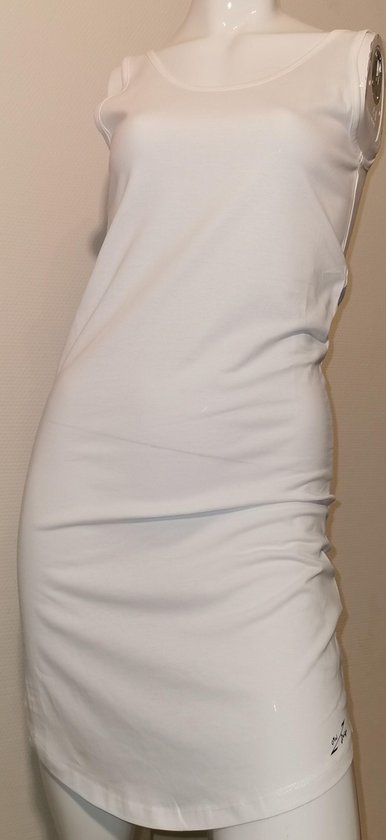 Dames kleedje zonder mouwen wit Medium | bol.com