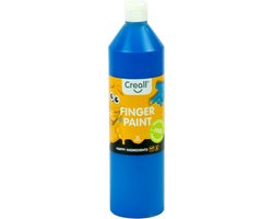 Foto: Creall vingerverf conserveringsvrij blauw 750ml