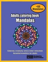 Mandalas coloring book for adults