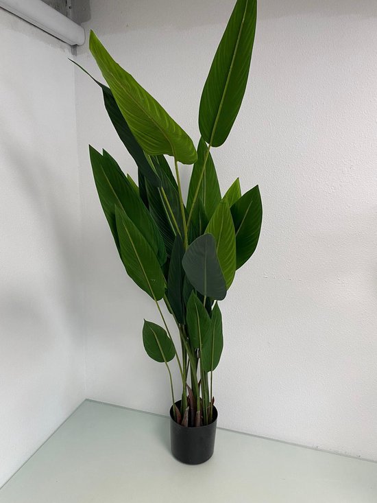 Kunstplant in pot (groot formaat) - 1 stuk (topkwaliteit) (lengte = 130 cm)  | bol.com