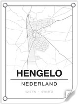 Tuinposter HENGELO (Twente) - 60x80cm