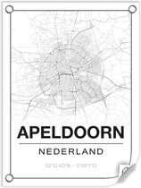 Tuinposter APELDOORN (Nederland) - 60x80cm