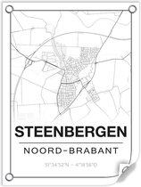 Tuinposter STEENBERGEN (Noord-Brabant) - 60x80cm